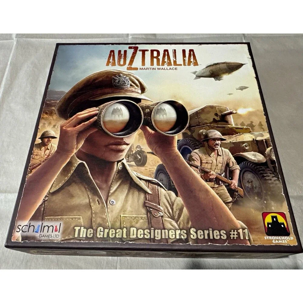 Stronghold Games AuZtralia Board Game Great Designers #11 1-4P Ages 13+ 2018
